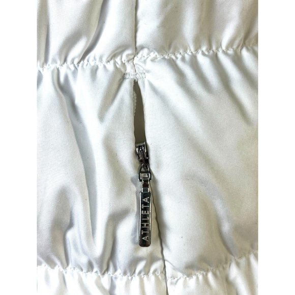 Athleta White Puffy Vest, Women's Size Extra Small - Picture 7 of 10